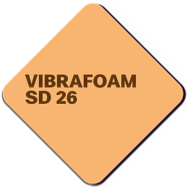 Vibrafoam SD 26 25мм оранжевый