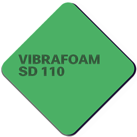 Vibrafoam SD 110 25мм зелёный