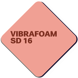 Vibrafoam SD 16 12,5мм розовый