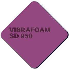 Vibrafoam SD 950 25мм фиолетовый