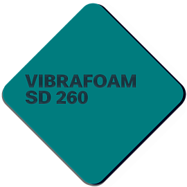 Vibrafoam SD 260 12,5мм сине-зеленый
